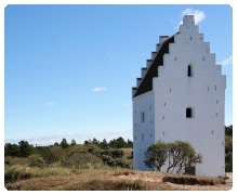 Chiesa Skagen in Danimarca