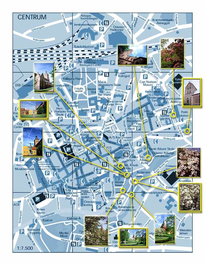 Mappa di Odense