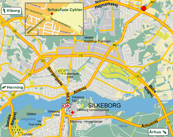 Mappa di Silkeborg